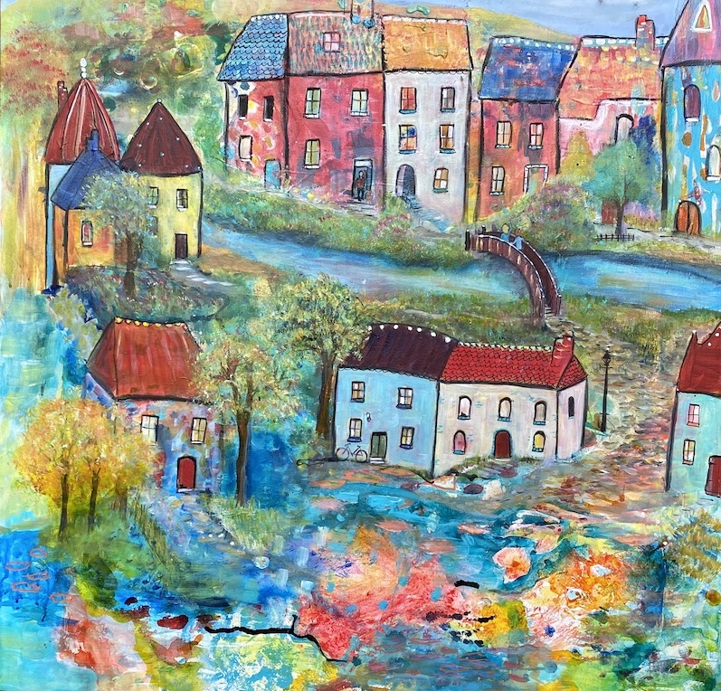 Artwork 'Approaching Friends'